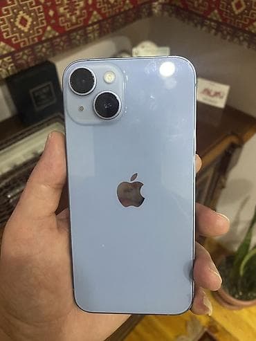 iphone 14 ağ: IPhone 14, Mavi, Face ID — 7