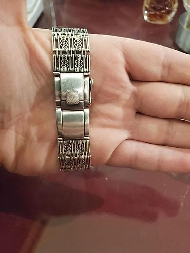 luç saatı: Qol saatı, Luch, rəng - Gümüşü — 1