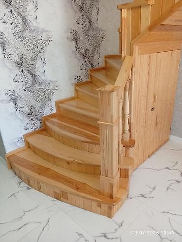 hamam dizayni: Taxta pilləkənlərin layihələndirilməsi və hazırlanması xidməti - — 2