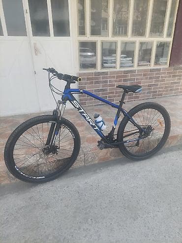 Dağ/şosse tipli velosiped – START markası, mavi-qara dizayn. Əsas
