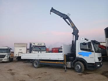 disk teker: Mercedes-Benz Atego 1218 kran-manipulyatorlu bortlu yük maşını - — 2