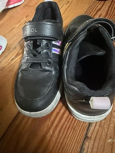 usaqlar ucun sekiller: Rəng - Qara Krossovkalar, Ölçü: 34, Uniseks — 1