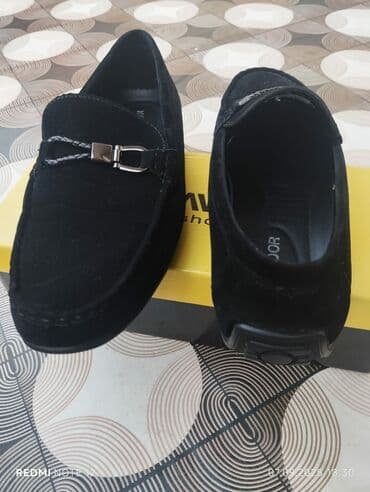 dəri kişi mokasinləri: Kişi mokasinləri – qara rəng 1 dəfə geyinilib - Model: Mokasin/Loafer — 4