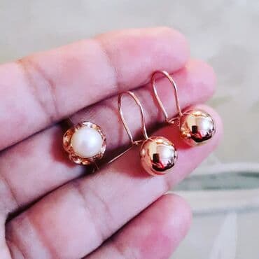 золотые комплекты с бриллиантами в баку: В комплекте: Кольцо, Серьги, Желтое золото, 585 проба — 2