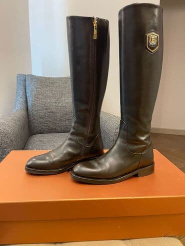 qadın çəkmələri: Çəkmə, Ölçü: 35, rəng - Qəhvəyi, İşlənmiş — 2