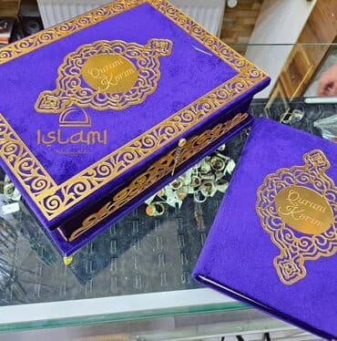 Her modelde her rengde Qurani Kerim destleri bizden. daha cox — 6