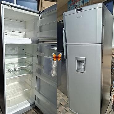 vgr sac qirxan: 2 qapılı Beko Soyuducu Satılır, rəng - Boz, Dispenserli — 1