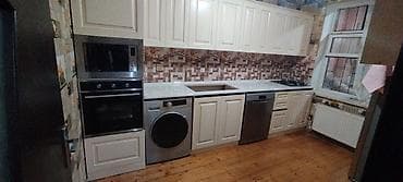 d10 mebel: Mətbəx mebel dəsti – klassik üslubda, krem rəngli fasadlarla - Yuxarı — 4