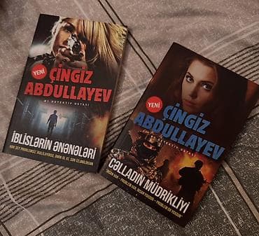Məhsul: Çingiz Abdullayevin iki detektiv romanı – “İblislərin