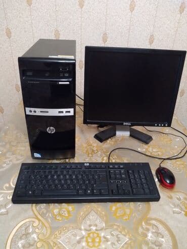 Masaüstü kompüterlər və iş stansiyaları: HP 500B MT sistem bloku DDR3 Ram 2gb HDD 300Gb İntel Pentium prosessor — 2