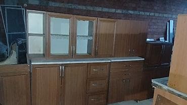 Mətbəx mebel dəstləri - Material: laminat/LDSP fasadlar, metal