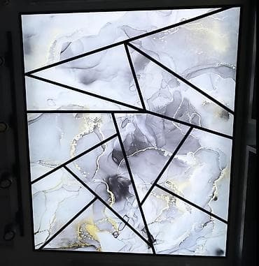 Məhəccərlər: Asma tavan, Şüşə, Suyadavamlı, Pulsuz çatdırılma, Pulsuz quraşdırma, Zəmanətli — 6