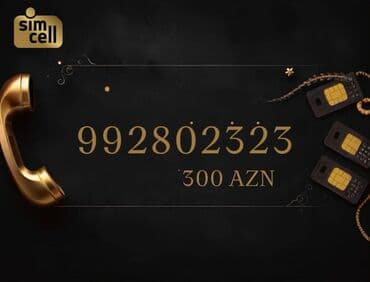 Nömrə: ( 099 ) ( 2802323 ), Yeni