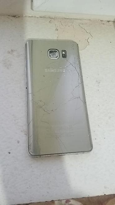 iphone xs kreditle: Samsung Galaxy Note 5, 32 GB, rəng - Gümüşü, Barmaq izi — 1