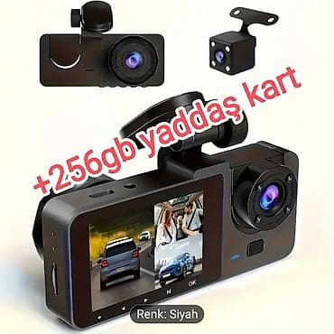 ssd 256: 🎥2kameralı(salan +ön) typce adeptor=20azn.📽️ 🎥2kamerali — 3