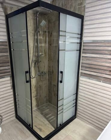 hamam kabin: Yeni Üstü açıq kabina, Künc üçün, Pulsuz çatdırılma — 1