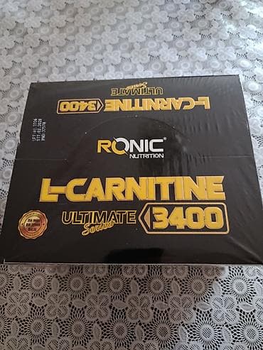 Книги и журналы: Ronic Nutrition L‑Carnitine 3400 – Ultimate Series 30 Ampula - Məhsul — 1