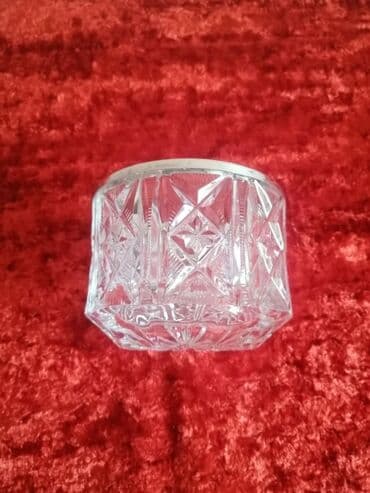 Xrustal konfet qabi. Пр-во: Чехословакия. Состояние идеальное. Konfet lalafo.az -da — 2 Xrustal konfet qabi. Пр-во: Чехословакия. Состояние идеальное. Konfet — 2