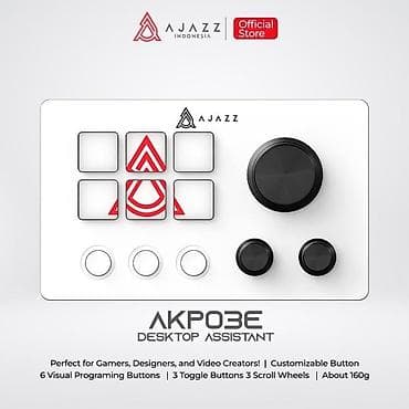 desk: AJAZZ AKP03E Desktop Assistant – proqramlaşdırıla bilən nəzarət paneli — 1