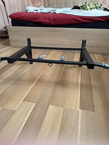 турник заказать: Divara quraşdırılan çoxfunksiyalı turnik - Material: qalın divarlı — 2