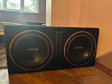 iphone 16 128: Kenwood ikili subwoofer + FOR-X XME-1200.1 monoblok gücləndirici — 1
