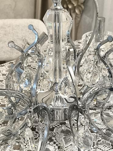 lampa satışı: Çılçıraq, 8 lampa, Xrustal — 2