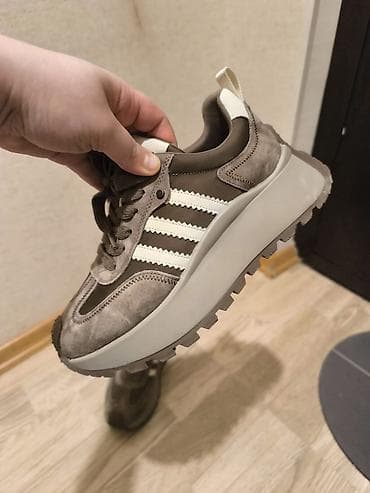 geyim kisi: Krossovka – idman və gündəlik geyim üçün - Rəng: boz-qəhvəyi — 4