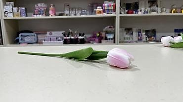 8 marta hediyye: Tülpan solmayan - Realistik görünüşlü, qat-qat ləçəkləri ilə pion — 2