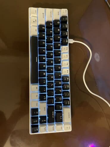 rgb klaviatura: Keyboard 60% mechanical MageGee MK-Box Portable 60% RGB Mechanical — 3