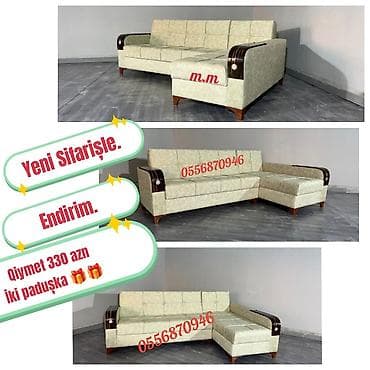 ikili carpayi: Künc divan, Yeni, Açılan, Bazalı, Parça, Şəhərdaxili pulsuz çatdırılma — 7