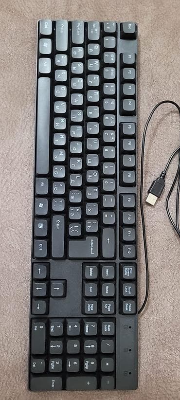 intel core i3 12100f: USB klaviatura – tam ölçülü Xüsusiyyətlər: - Tam ölçülü layout — 2