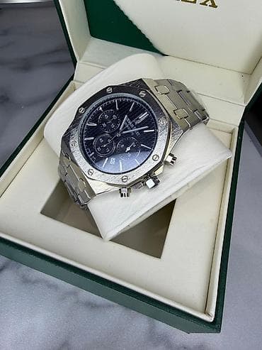 Zərgərlik əşyaları: Yeni, Qol saatı, Audermars Piguet, rəng - Gümüşü — 8