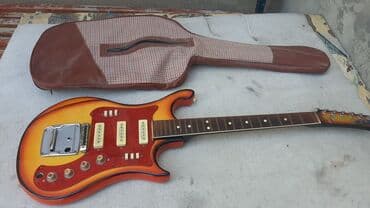 Elektron gitara, 6 sim, İşlənmiş, Ünvandan götürmə