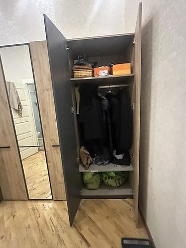 refler: 4 qapılı, Güzgülü, Açılan, Düz dolab — 4