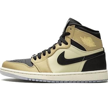 krosofka: Məhsul: WMNS Air Jordan 1 Rəng: Black / Fossil – Pale Ivory (qara — 2