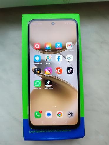 samsung son model: Tecno Spark 9, 128 GB, rəng - Boz, Sensor — 3