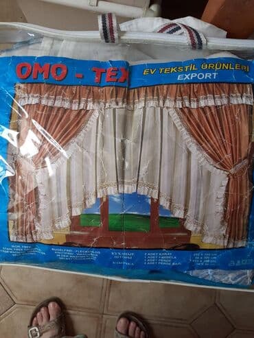 ucuz tül pərdələr: Pərdə.Təzə.çox ucuz.Perde.Teze.Rengi 2-çi shakilda.Turkiyadan — 1