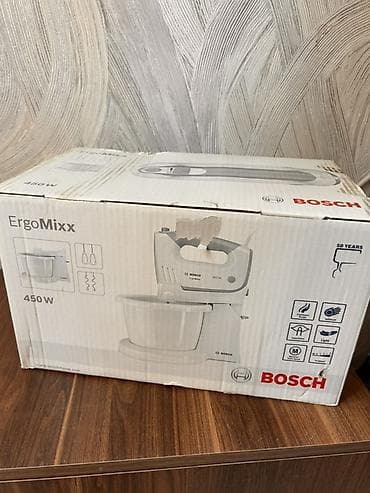 Tezedir islenmeyib Bosch ErgoMixx stand mikser – 450 W gücə malik
