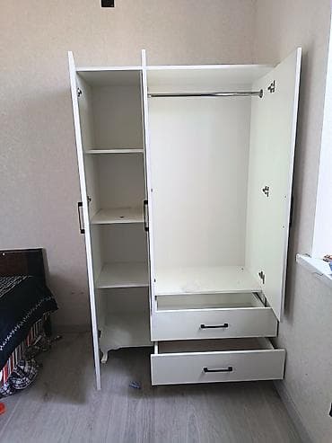 4 qapılı, Ağ, Açılan, Düz dolab — 5