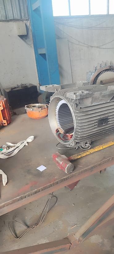 kombi elektrik: Elektrik mühərriklərinin sarğı və təmiri xidməti - Asinxron elektrik — 1