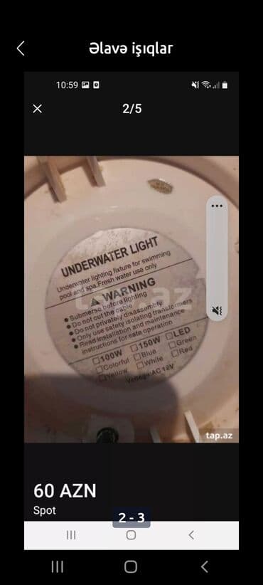 бассейны интекс в баку: Baseyna ücün led işıqlar satılır 4ədəd var 1ədədin qiyməti 60manat — 2