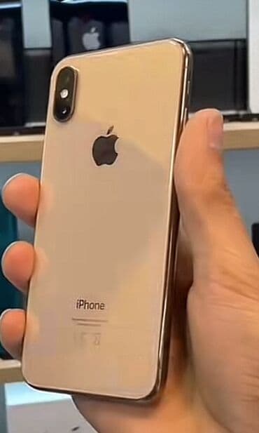 IPhone Xs Max, 256 GB, Qızılı, Simsiz şarj