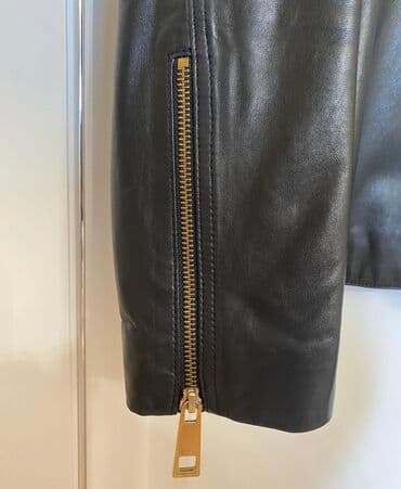 купить кожаную куртку в баку: Waggon markasi temiz deri godekce. 38 razmer cox zerif derisi var 900 — 4