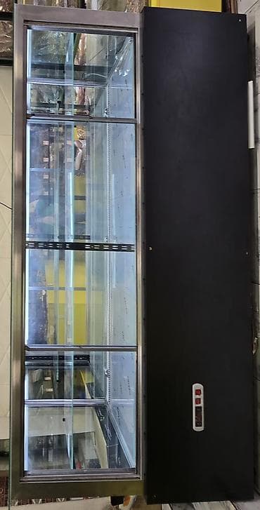 şüşəli soyuducu: Soyuduculu vitrin – şüşə qabaqlı, paslanmayan polad çərçivəli — 5