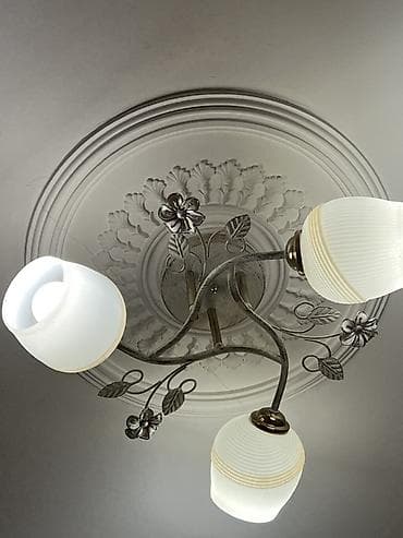 lüsdur: Çılçıraq, 3 lampa, Metal — 1