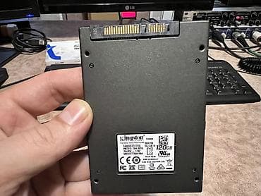 ssd har disk: Daxili SSD disk Kingston, 120 GB, 2.5", İşlənmiş — 3