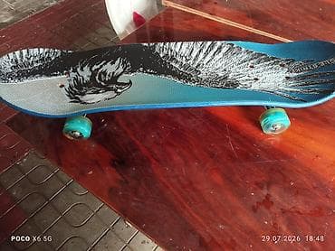 Спорт и хобби: Skateboard – “Eagle Strike” dizaynlı, Gəncədədir. Təzədir. uşaq sürə — 2