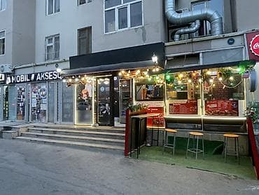Burger və dönər konseptli küçə yeməyi köşkü Məhsul/xidmət: - Al-şüşə