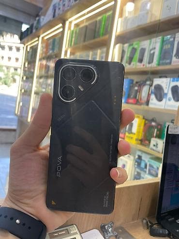 ego aio: Tecno Pova 7 Neo, 256 GB, rəng - Boz, Zəmanət, Kredit, Düyməli — 1