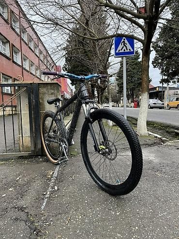 Dağ velosipedləri: İdeal vəzyətdə mtb Prablemsiz. Orjinal lunje (mavi) gidon Rahat — 2